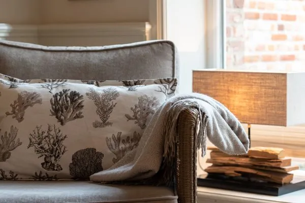 Wohnzimmer  Haus Sonnenstrahl, Strandhaus