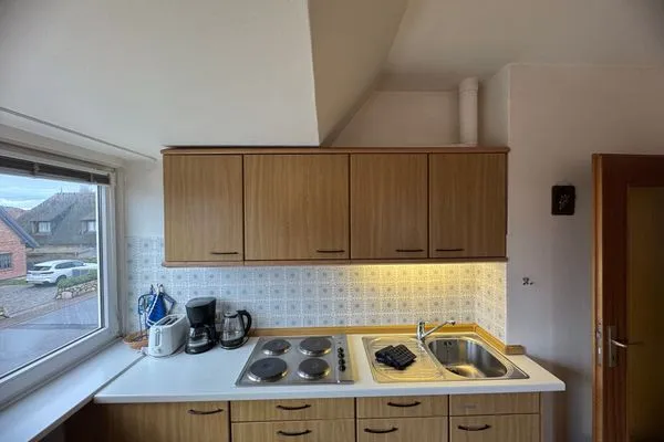 Küche / Küchenzeile Ferienwohnung im DikWai Fewo B in Rantum
