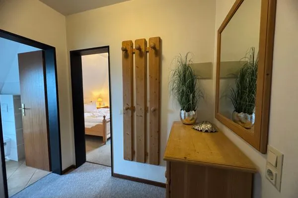 Schlafzimmer Ferienwohnung im DikWai Fewo B in Rantum