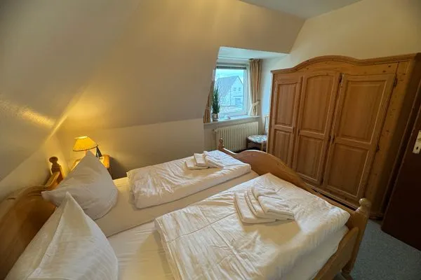 Schlafzimmer Ferienwohnung im DikWai Fewo B in Rantum