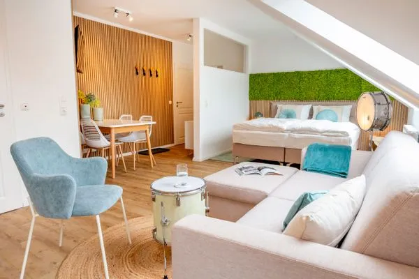 Wohnzimmer Ferienhof Taarstedt Mikkey