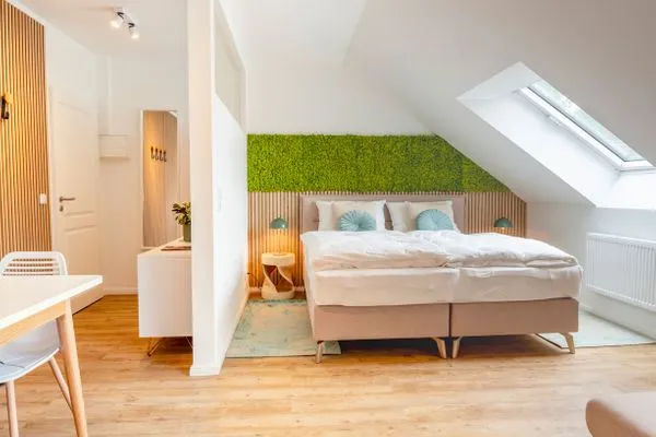 Schlafzimmer Ferienhof Taarstedt Mikkey