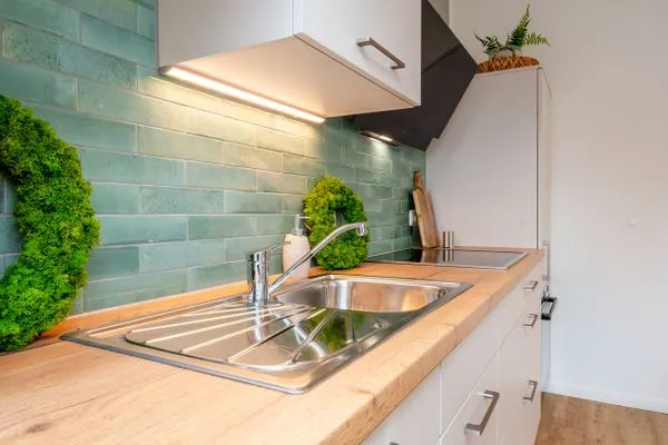 Küche / Küchenzeile Ferienhof Taarstedt Mikkey