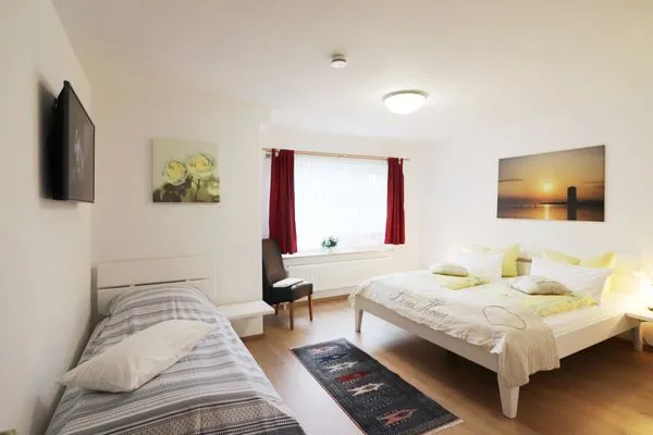 Schlafzimmer Haus am Kurpark Wohnung 18