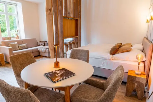 Wohnzimmer Ferienhof Taarstedt Udo