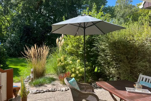 Terrasse  (MEI71) Ferienwohnung "Strandlust"