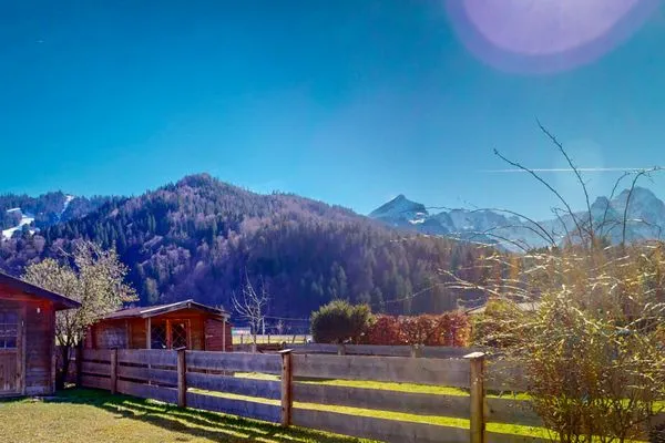 Blick auf Sehenswürdigkeit  Hansi's Bergblick