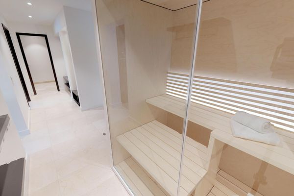 Luxus Ferienwohnung mit Balkon & Sauna  - Hundefreundlich & strandnah