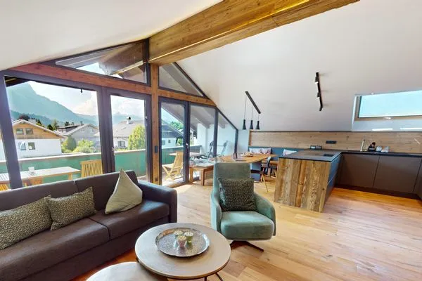 Living room  Chalet BergFieber