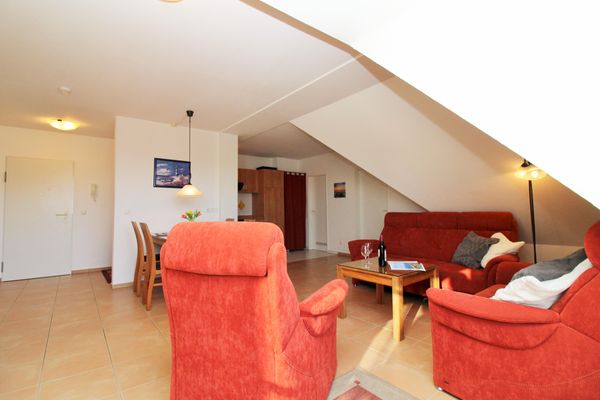  Haus Olymp Fewo 28 Kühlungsborn-West - Wohnzimmer