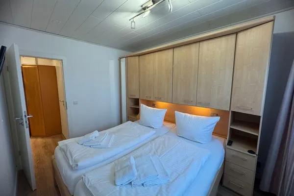 Schlafzimmer Ferienwohnung im Haus Nordland App51(Hund)