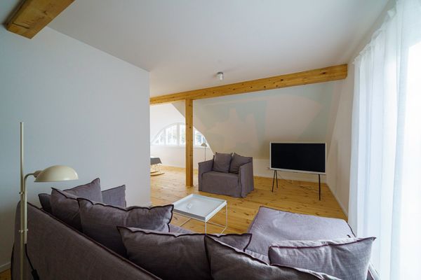  Seemannshaus Born Born - Wohnzimmer