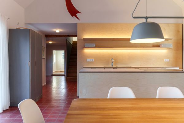  Seemannshaus Born Born - Küche / Küchenzeile