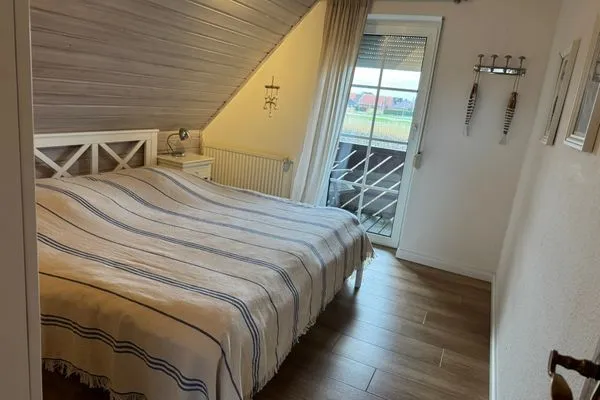 Schlafzimmer  Strandhaus Nordsee