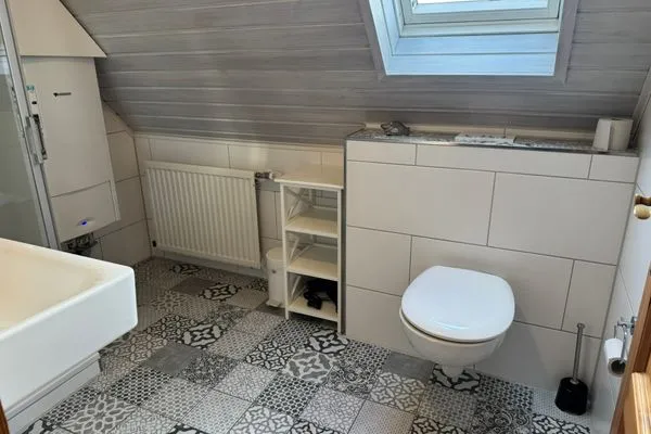 Badezimmer  Strandhaus Nordsee