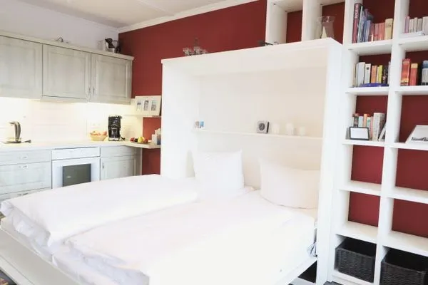 Bett  Kjeirstr. 34, Whg. 18, Haus Atlanta, Krabbenliebe