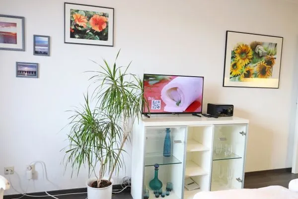 Wohnzimmer  Kjeirstr. 34, Whg. 18, Haus Atlanta, Krabbenliebe