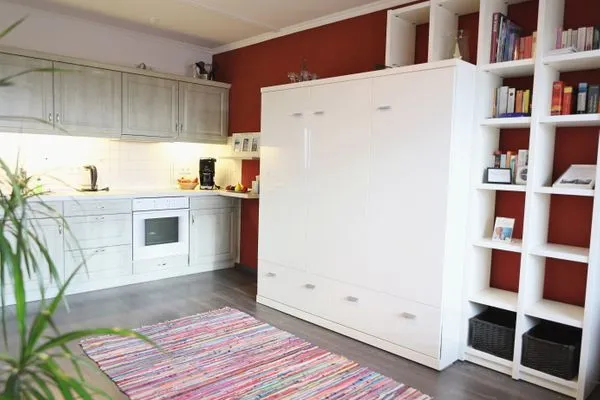 Wohnzimmer  Kjeirstr. 34, Whg. 18, Haus Atlanta, Krabbenliebe