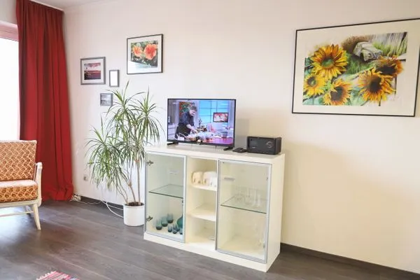 Wohnzimmer  Kjeirstr. 34, Whg. 18, Haus Atlanta, Krabbenliebe