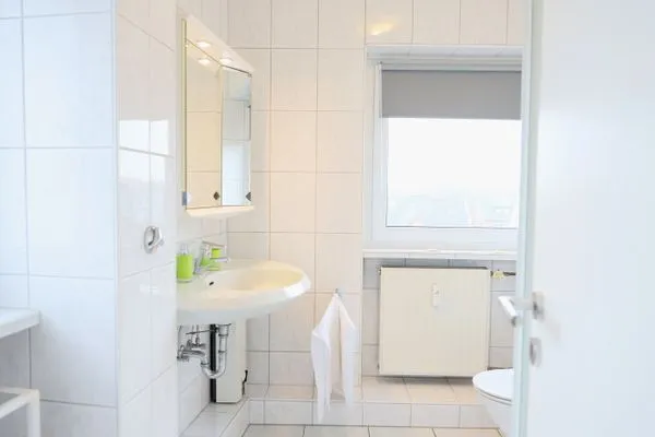 Badezimmer  Kjeirstr. 34, Whg. 18, Haus Atlanta, Krabbenliebe