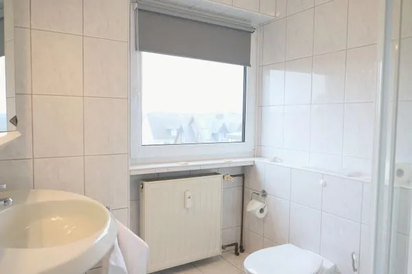 Badezimmer  Kjeirstr. 34, Whg. 18, Haus Atlanta, Krabbenliebe