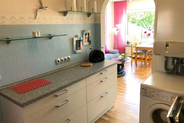 Küche / Küchenzeile  Ferienwohnung Schlordt