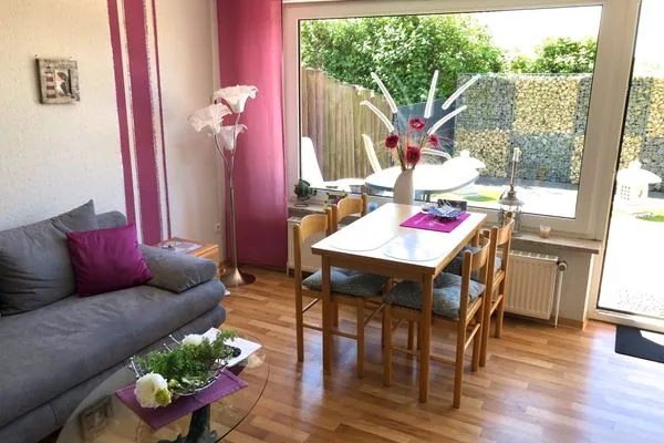 Wohnzimmer  Ferienwohnung Schlordt