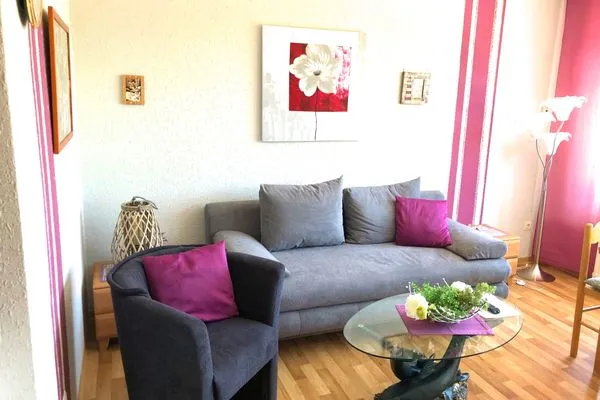 Wohnzimmer  Ferienwohnung Schlordt