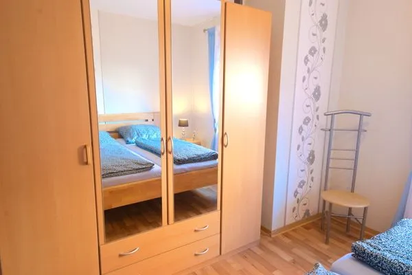 Schlafzimmer  Ferienwohnung Schlordt