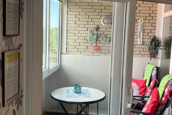 Balkon  Ferienwohnung Strandperle