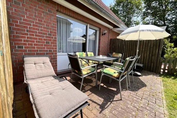 Terrasse  Ferienhaus Veldhoen