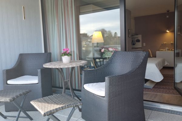  FeWo Mühlenblick Laboe - Balkon