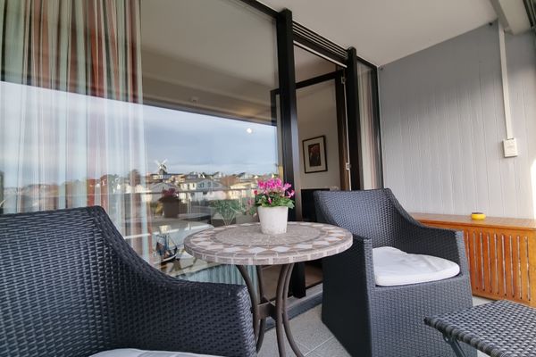  FeWo Mühlenblick Laboe - Balkon