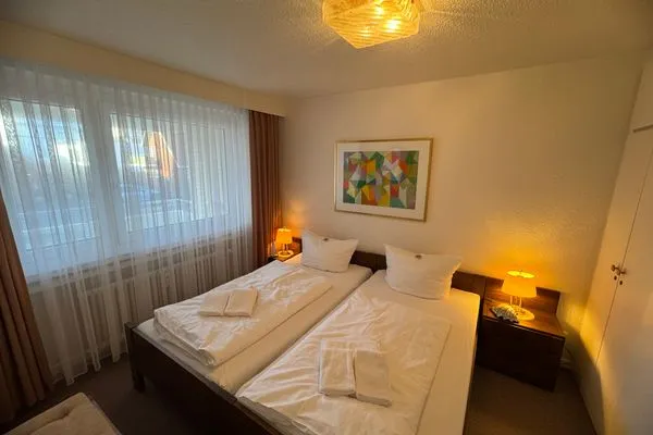 Schlafzimmer Ferienwohnung im Haus Undine App. 7