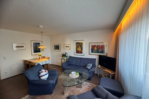 Wohnzimmer Ferienwohnung im Haus Undine App. 7