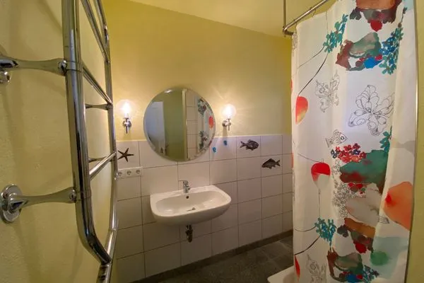 Badezimmer  Ferienhaus "Stahn"