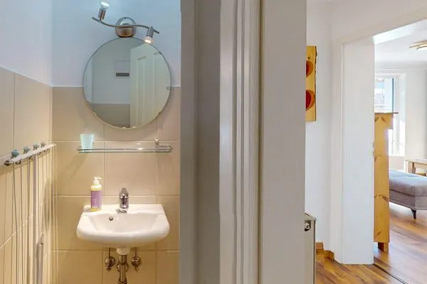 Guest WC  Ferienwohnung Alberta