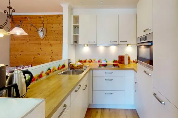 Kitchen  Ferienwohnung Alberta