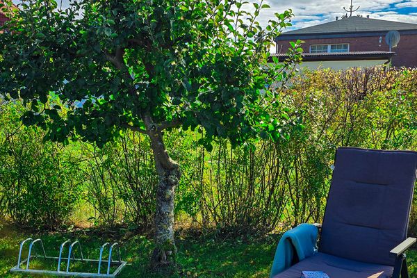  Ferienhaus Ostsee-Oase Karlshagen Karlshagen - Gartenblick