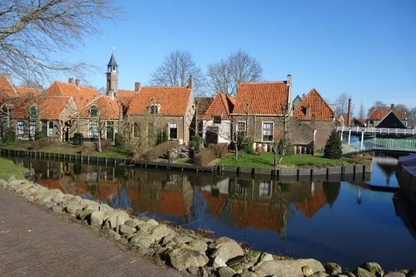  Enkhuizer Strand Chalet Leuke Plek mit Zaun Haus Nr. 216