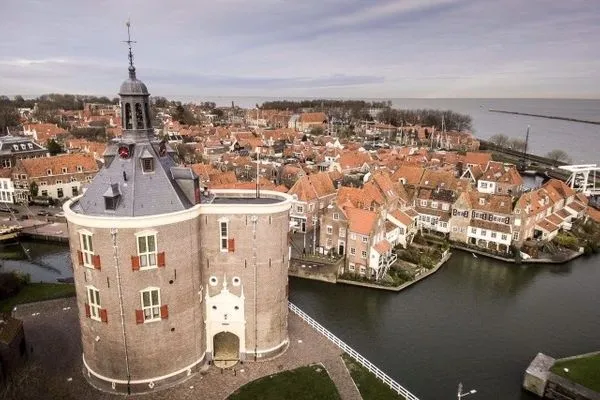  Enkhuizer Strand Chalet Leuke Plek mit Zaun Haus Nr. 216