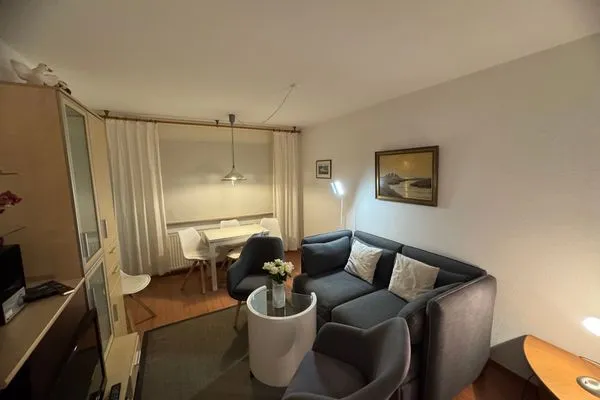 Wohnzimmer Ferienwohnung im Haus Nordland App85