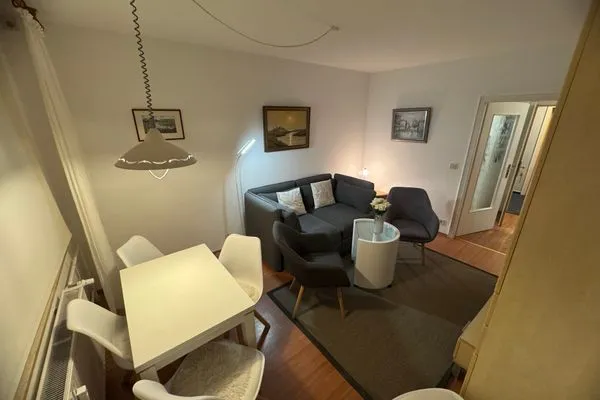 Wohnzimmer Ferienwohnung im Haus Nordland App85