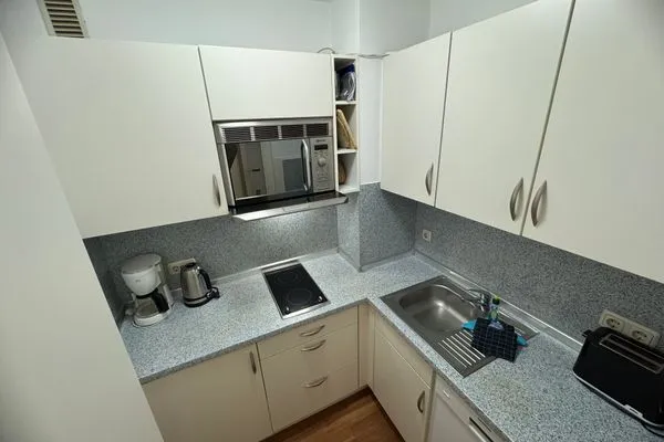 Küche / Küchenzeile Ferienwohnung im Haus Nordland App85