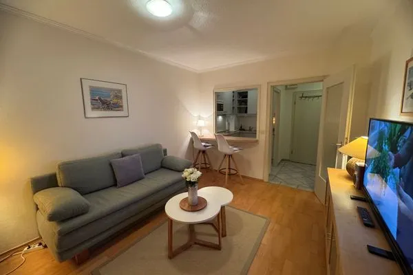 Wohnzimmer Ferienwohnung im Haus Nordland App 87