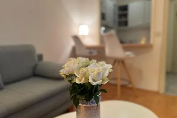 Wohnzimmer Ferienwohnung im Haus Nordland App 87