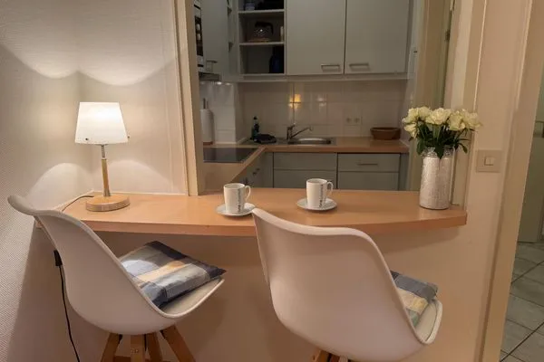 Wohnzimmer Ferienwohnung im Haus Nordland App 87