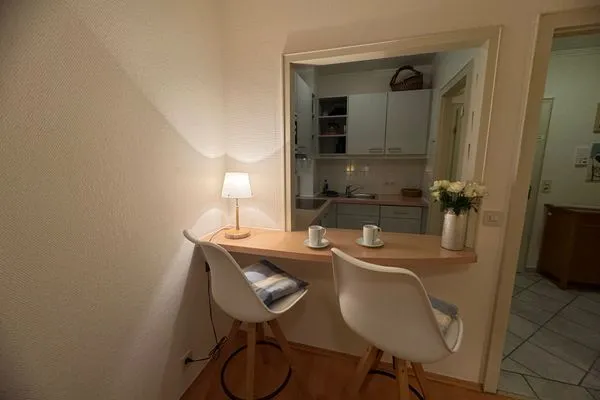 Küche / Küchenzeile Ferienwohnung im Haus Nordland App 87