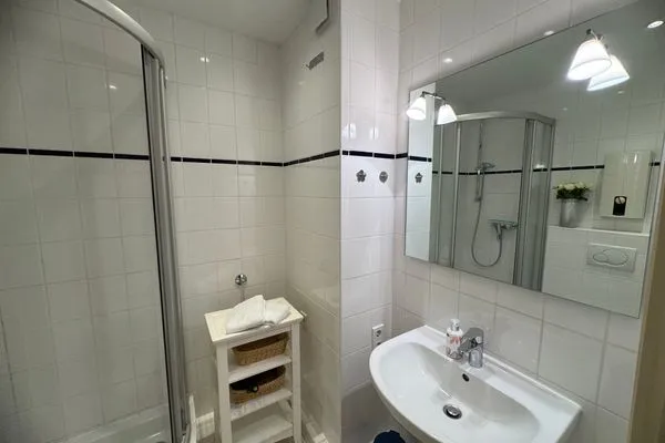 Badezimmer Ferienwohnung im Haus Nordland App 87