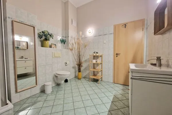 Badezimmer  Ferienwohnung Bella Vita